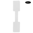 thumbnail image 2 of 200 Uds etiquetas de precios de papel en blanco tarjeta anillo collar pulsera joyería etiquetas cuadradas manualidades DIY, 2 of 8