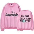 thumbnail image 5 of Freya Skye Merch “Not Even Mad About lt” Print Sweatshirt – Unisex Crewneck Graphic Pullover , Casual Streetwear Gift for Music Lovers, 5 of 7