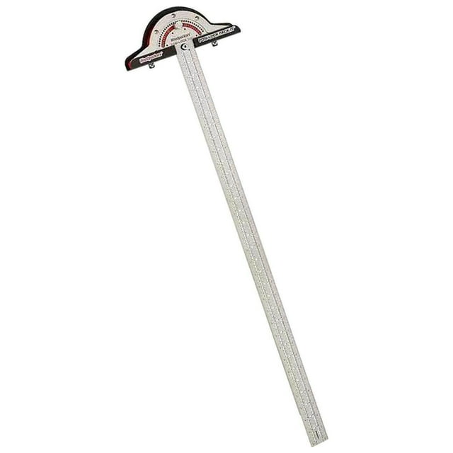 ziyahi Acier Inoxydable Angle Finder Règle Mesure Outil Machiniste Concepteur 20inch