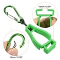 thumbnail image 3 of Uxcell Glove Keeper, Gloves Helmet Grabber Catcher Clips Holder, Green 2 Pack, 3 of 5