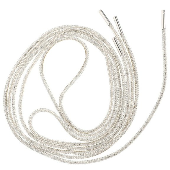 HEMOTON  Shoe Lace Crystal Shoelace Rhinestone Laces Multipurpose Work