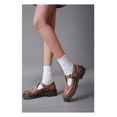 thumbnail image 5 of TMA EYES T line Mary Jane shoes thick sole fashion all-in-one Fu Gu Lofu shoes, 5 of 9