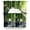 Green White, variant on Swag Valances for Windows, Zen Stones Water Flowing Kitchen Valance Rod Pocket Window Treatment, Floral Green Forest Bathroom Swag Curtain Panel for Living Room, 56 x 36 inch