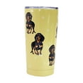 thumbnail image 3 of E & S Imports Dachshund Black Serengeti Tumbler - One Tumbler 7 Inch, 18/8 Stainless Steel - Hot Or Cold Drinks 11514, 3 of 6