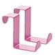 thumbnail image 5 of Bewildely 2pcs Over Door Hooks Multifunctional Cabinet Clasp Hanger Clothes Kitchen Punch-Free Household Rack Hangers Z-shaped rosado 2piezas Bewildely CBP001059, 5 of 5