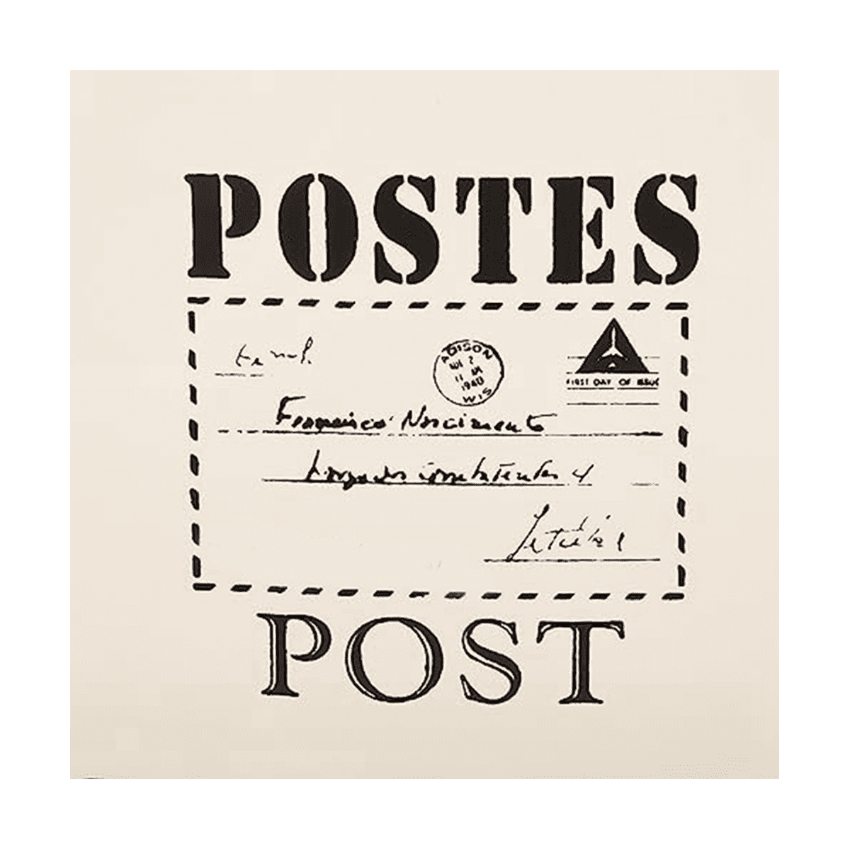 Mailbox Vintage Wall Mount Mailbox Post Letter Box for Outside Antique Metal Mailbox Rust Mail Holder White