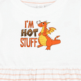 thumbnail image 4 of Inktastic I'm Hot Stuff Cute Dragon Girls Baby Dress, 4 of 5