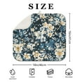 thumbnail image 2 of Microfibre Drying Mat for Kitchen Pioneer Dish Drying Drainer Mat Absorbent Colorful Floral Drying Mat Washing Up for Glass, Plate & Cup 16inch X 18inch, 2 of 7