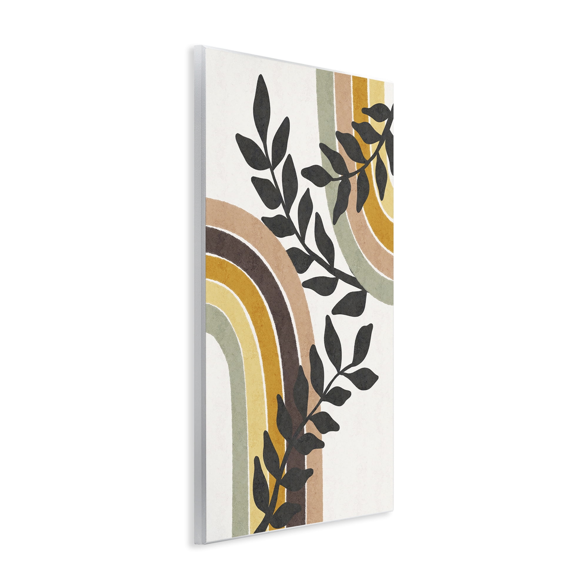 Stupell Industries Vine Swathed Rainbows Plants & Flowers Painting Unframed Art Print Wall Art, 10 x 15