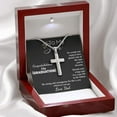 thumbnail image 2 of Cross Necklace Graduation Gifts for Him, Personalized Graduation Gift for Son, College Graduation Gifts for Him, High School Graduation Gift, 2 of 3