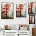thumbnail image 4 of Designart "Enchanting Redwood Forest" Tree Redwood Floater Framed Canvas Prints, 4 of 5