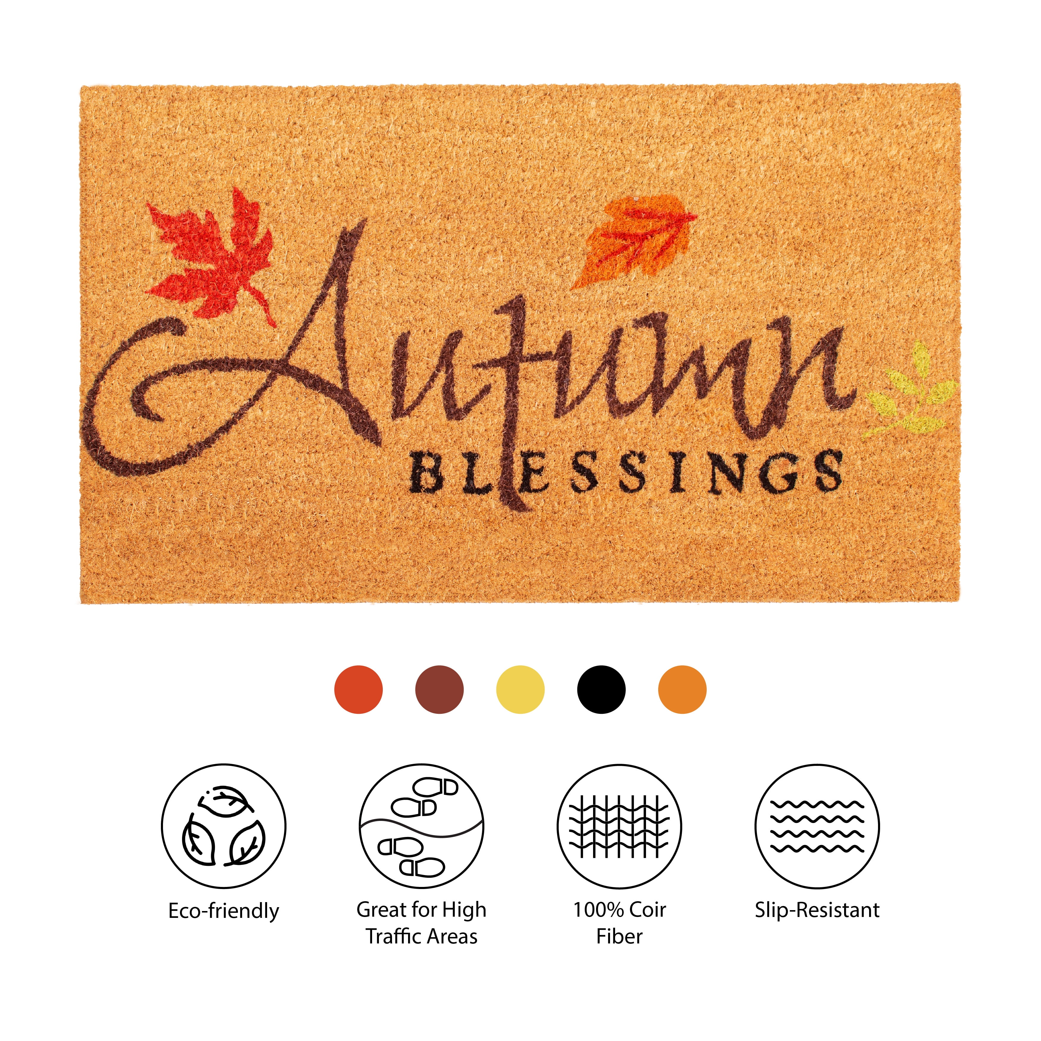 Calloway Mills Autumn Blessings Outdoor Doormat