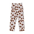 thumbnail image 4 of Goofa Football Printed Soft Pajama Pants for Men, Wide Leg Comfy Casual Lounge Yoga Pants-X-Large, 4 of 9