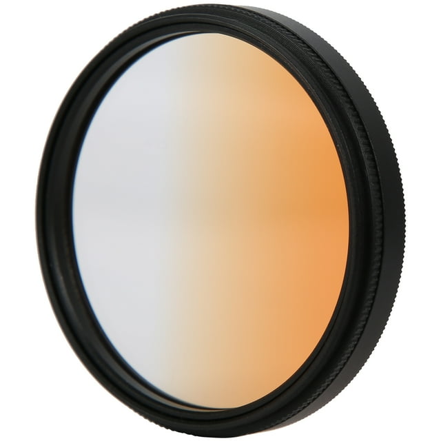 Lens Filter, 52mm Lens Filter Multi Layer Nano Coating Aluminum Alloy For Fuji Camera Gradient Orange