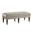 thumbnail image 6 of Linon Isabelle Velvet Tufted Bench, Multiple Sizes and Colors, 6 of 7