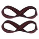 thumbnail image 5 of Correas De Levantamiento De Pesas De Spandex De Nailon Suave Soporte De Entrenamiento De Gimnasio Mangas De Mano Rojo Negro 1 Par S M Adecuado Para Levantamiento De Pesas Peso, 5 of 7