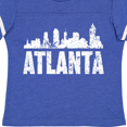 thumbnail image 4 of Inktastic Atlanta Skyline Grunge Boys or Girls Toddler T-Shirt, 4 of 5