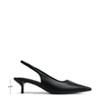 thumbnail image 2 of DREAM PAIRS Women's Kitten Heels Slingback Low Closed Toe Comfortable Pumps Pointed Toe Wedding Party Elegant Dress Shoes, 2 of 8