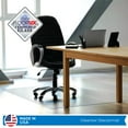 thumbnail image 3 of Glaciermat® Heavy Duty Glass Chair Mat for Hard Floors & Carpets - 36" x 42", 3 of 9