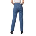thumbnail image 3 of Jeans de mezclilla recto MCHK 6020. Tiro alto, para dama, color azul MCHK  Recto, 3 of 5