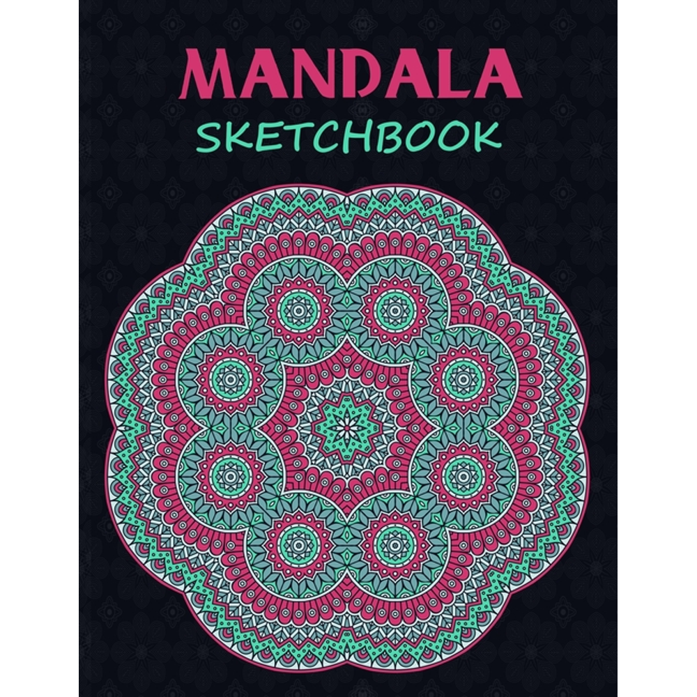 Mandala Sketchbook Mandala Coloring Books For Adults, Mandala