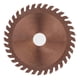 thumbnail image 1 of Hoja de sierra circular de carburo cementado, herramienta de carpintería para corte de metales, bronce, 24T/36T85x15x36T, 1 of 8
