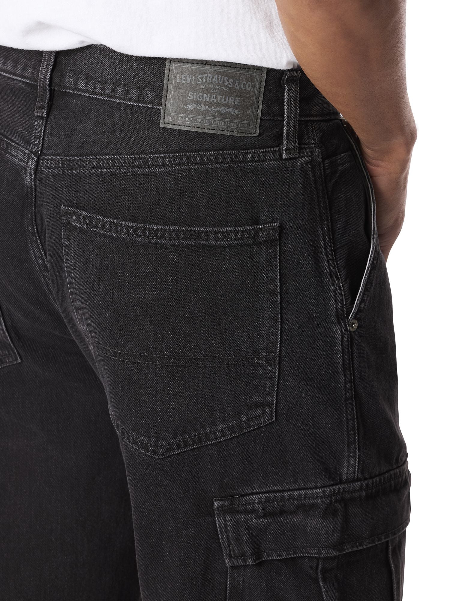 Levi Strauss Signature Men's and Big and Tall Loose Cargo Pants