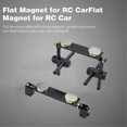 thumbnail image 3 of Flat Magnet for RC Car Body Shell Mount Kit for Tamiya TT01 TT02 HPI Sakura 1/10 RC Racing Car Touring Car Black, 3 of 5