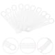 thumbnail image 2 of 10 tiras de silicona antideslizantes transparentes para perchas de madera y plástico Tiras universales para sujetar ropa, 2 of 7
