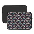 thumbnail image 2 of Bingfone Bohemian Chicken Laptop Sleeve Case 15 inch , 360° Protective Computer Carrying Bag, 2 of 8