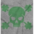 thumbnail image 2 of Saint Patrick's Day Shamrock Skull Plus Size Graphic Tank Top Brisco Brands 3X, 2 of 5