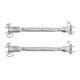 thumbnail image 3 of Turnbuckle Hook, Easy Operation High Strength 2pcs Jaw Turnbuckle Rustproof Clear Thread for Industrial Use ANGGREK Otros, 3 of 8