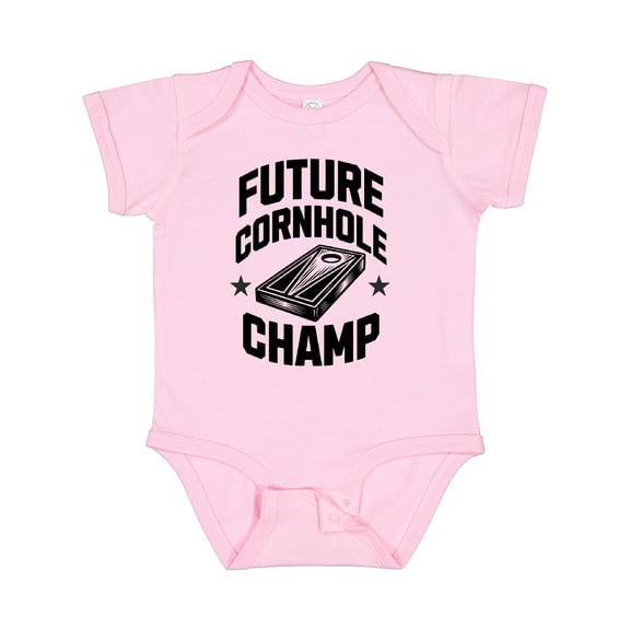 Inktastic Future Cornhole Champ Lawn Game Boys or Girls Baby Bodysuit