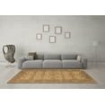 thumbnail image 3 of Ahgly Company Indoor Square Oriental Brown Traditional Area Rugs, 7' Square, 3 of 4