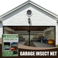 thumbnail image 2 of CURYMAY 2026 New Special Offers Garage Door Screen 2 Car Double Door Self Sealing Fiberglass Mesh Garage Screen Kit for Garage, Patio, Workshop, Barn Door Curtain, 2 of 6