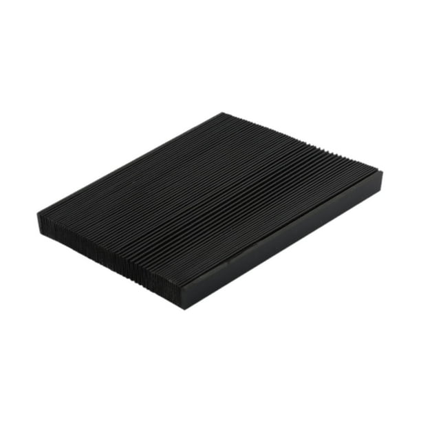 Cubierta de acordeón para máquina CNC, cubierta de protección de sellado de agua de superficies lisas 17 cm