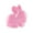 Pink, variant on Eoozwa Easter Bunny Transparent Storage Box Plastic Candy Snack Container for Gift Packaging Party Favors Small Item Organizer