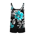 thumbnail image 3 of cocolona Womens Blouson Tankini Swimsuits with Shorts Modest Two Piece Bathing Suit Holiday Vacation Beach Swimwear, 3 of 4