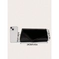 thumbnail image 5 of Women's Glossy Envelope Clutch Evening Bag, 5 of 7