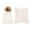 White, variant on Wdgfv Scarf Woolen Earflap Hood Warm Skull Knit Caps Beanie Cap for Toddlers Baby Girls and Boys