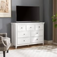 thumbnail image 6 of 7 Storage Dresser In White - Style Cabinet With Easy Drawers And Robust Structure 7 Drawer Chest Of Organizer For Living Room Wear- Easy Assembly, 6 of 6