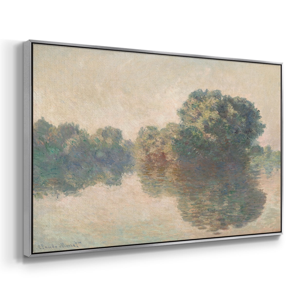 Vintage Landscape-XXXVII By Wexford Home Framed in Silver Wood Gallery Wrapped Canvas 17 in. x 25 in.