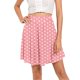 thumbnail image 2 of Minifalda clásica con cintura elástica para mujer: falda elegante y casual de corte A, 95 % poliéster, tallas reales, para todas las estaciones - S-XXL, 2 of 6