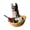 brown, variant on Resin German Shepherd Storage Basket Decorative Bowl for Desktop Keys Cards Remotes Small Essentials