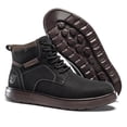 thumbnail image 6 of Flyland Men Chukka Boots Hand-Stitching Casual Leather Sneakers Shoes Lace Up Men's Ankle Boot, 6 of 7