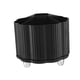 thumbnail image 3 of Organizador de maquillaje giratorio, grande, multiusos, portátil, para guardar bolígrafos. Negro, 3 of 9