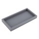 thumbnail image 1 of Tocador De Tocador Bandeja de silicona para botellas, bandeja para llaves, anillo, accesorios de baño (gris) Likrtyny Para estrenar, 1 of 7