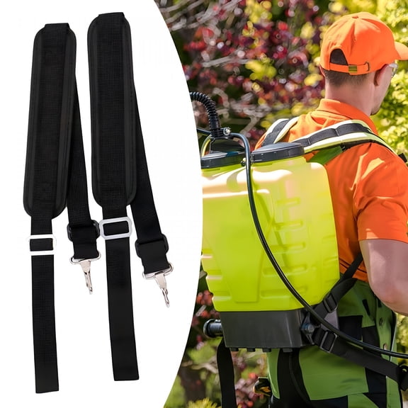 GASTROPOD 2Pcs Backpack Sprayer Replacement Straps Adjustable Sturdy Comfortable High Strength Easy Installation Padded Shoulder Straps