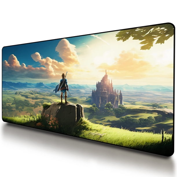 Mouse pad gaming VNDL XXL 80 x 40 cm de microfibra antideslizante