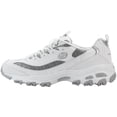thumbnail image 6 of Skechers Women's Sneakers D'lites Interlude Athletic Shoes Trubuck Upper Memory Cushioning Lace Up Flexible Outsole Walking Support, 6 of 7